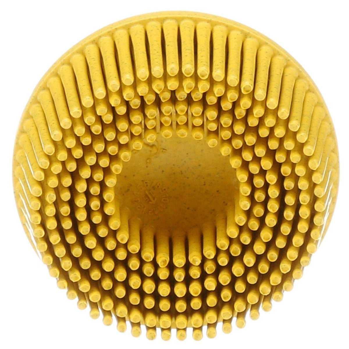 Scotch-Brite™ Roloc™ Bristle Brush 2'' TR Yellow 80 Grit
