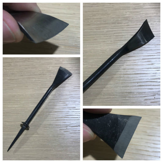 #34 Gubia para madera con cuchara curvada hacia atrás, 1-3/16" (30 mm)
