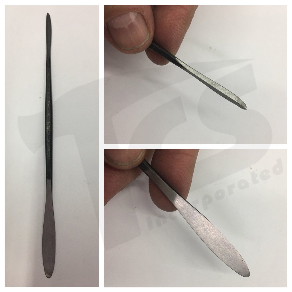 Spatula Itali dengan Hujung Melengkung
