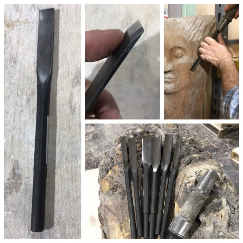 Gouges Ukiran Kayu Pneumatik Keluli #3