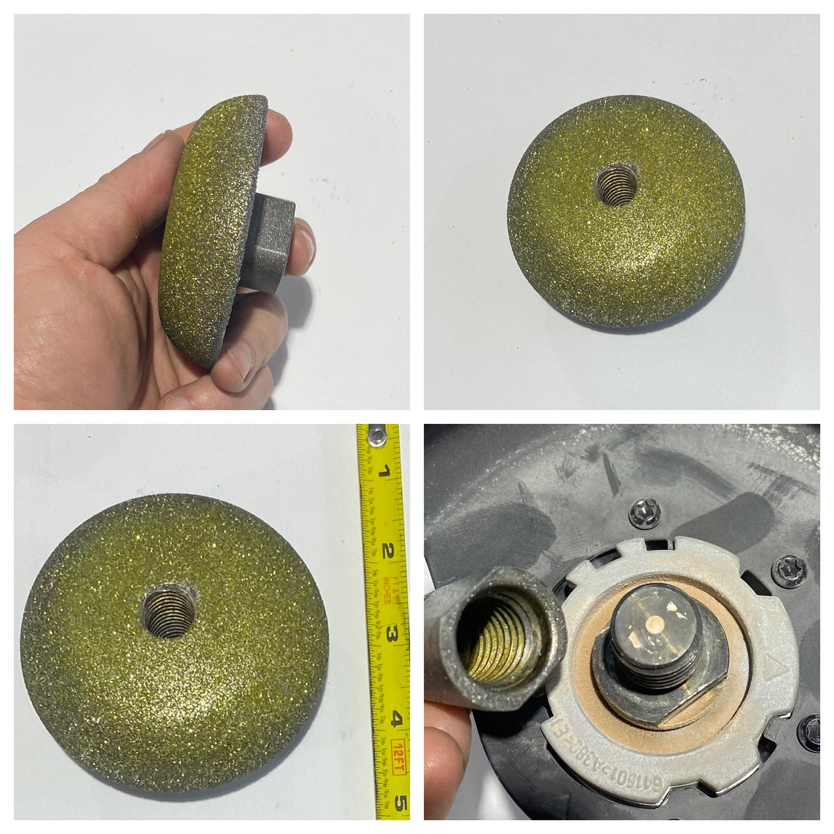 Roda Hemisfera Berlian 3" 90mm