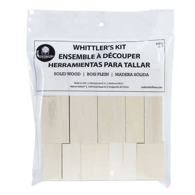 Basswood Whittler's Kit - 10 pieces