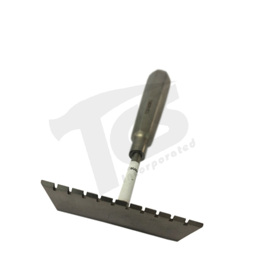 Rake Tahan Karat 2 1/2in Gigi Rata 432842012