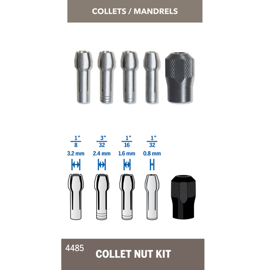 Kit Kacang Dremel Collet #4485