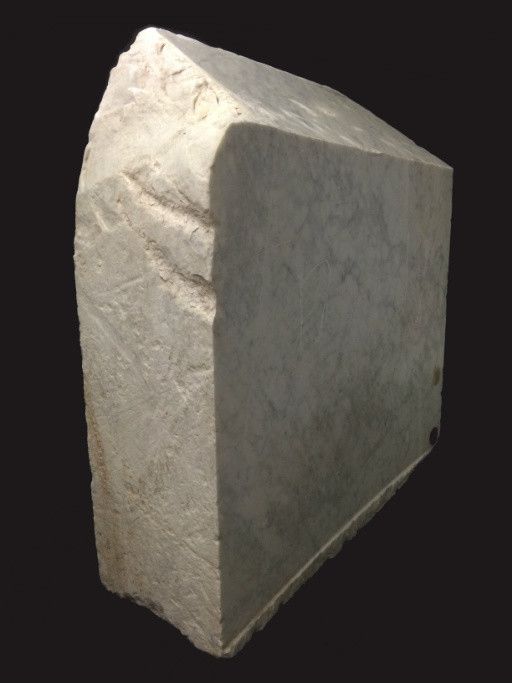 2750 paun Carrara Bianco biru/kelabu 48x41x16 #341016