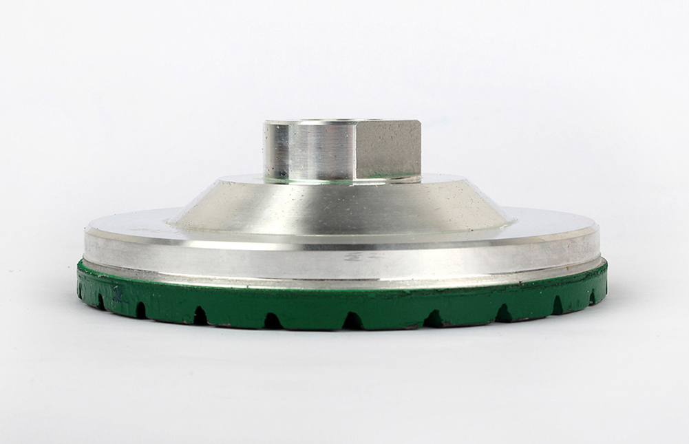Roda Pengisar Berlian Turbo 4in Tersinter Kasar