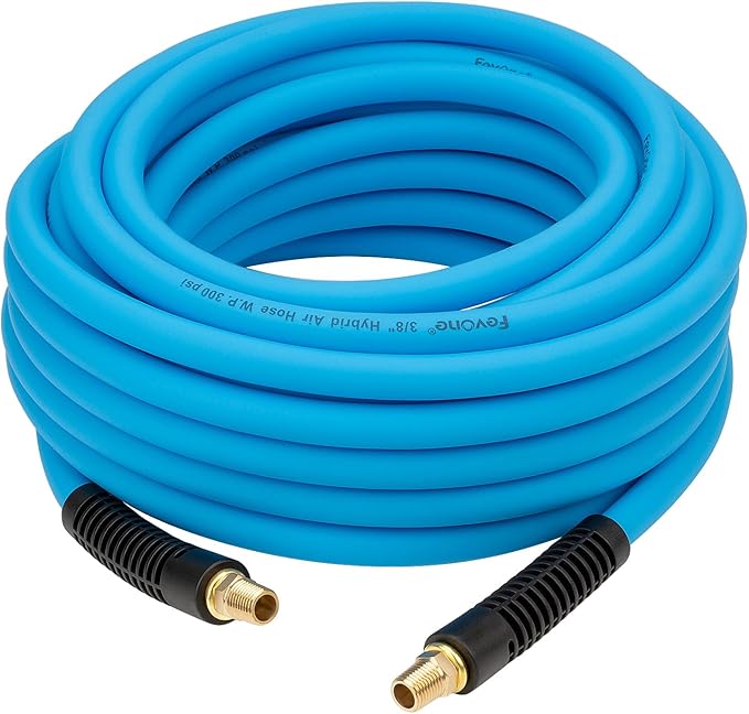 Premium Pneumatic Air Hose, 3/8-Inch by 50-Feet