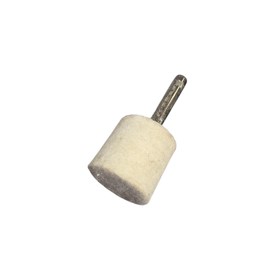 Felt Bob Bulb Lembut 1'' X 1-1/4'' (1/4'' Shank)
