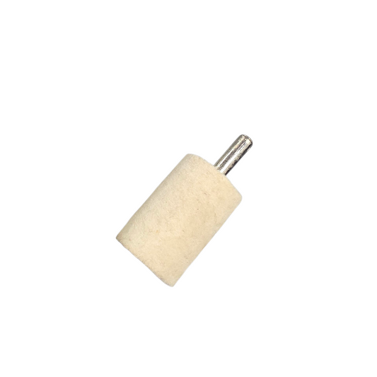 Felt Bob Cylinder Soft 1'' X 1-1/2'' SB-5B (1/4'' Shank)