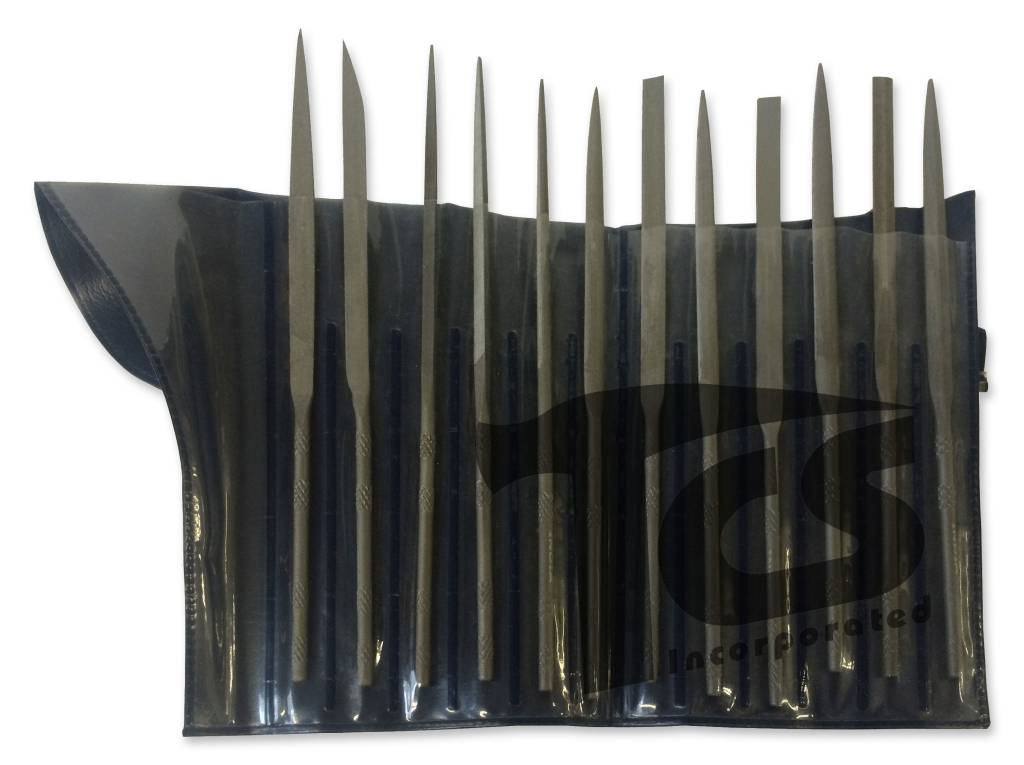 Set Fail Jarum Keluli Kecil Halus 12pc