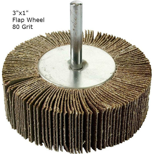 Roda Kepak Aluminium Oksida 3''x1'' 80 grit