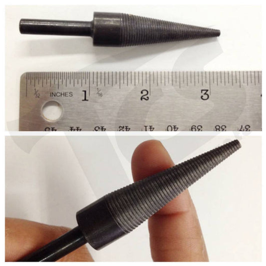 Mandril de punta cónica de 3-1/8" (vástago de 1/4") CPM-5