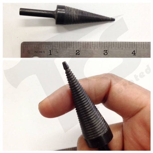 Mandril de punta cónica de 3-15/16" (vástago de 1/4") CPM-6