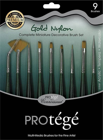 Protege 9pc Brush Set