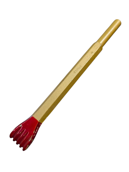 Carbide Pneumatic Tooth Chisels (12.5mm 1/2" shank)