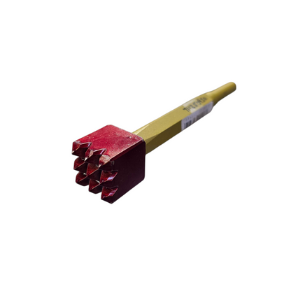 Carbide Pneumatic Bush Tooth Chisels (12.5mm 1/2" shank)