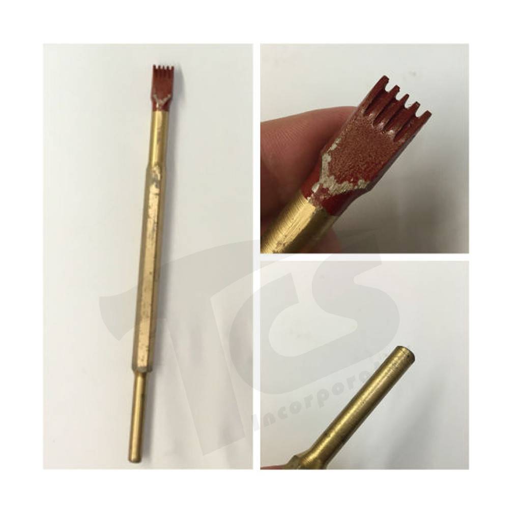 Carbide Pneumatic 5 Tooth Chisel 12mm (7.5mm shank-type E)
