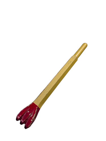 Carbide Pneumatic Tooth Chisels (12.5mm 1/2" shank)