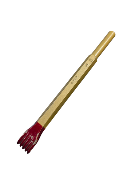 Carbide Pneumatic Tooth Chisels (12.5mm 1/2" shank)