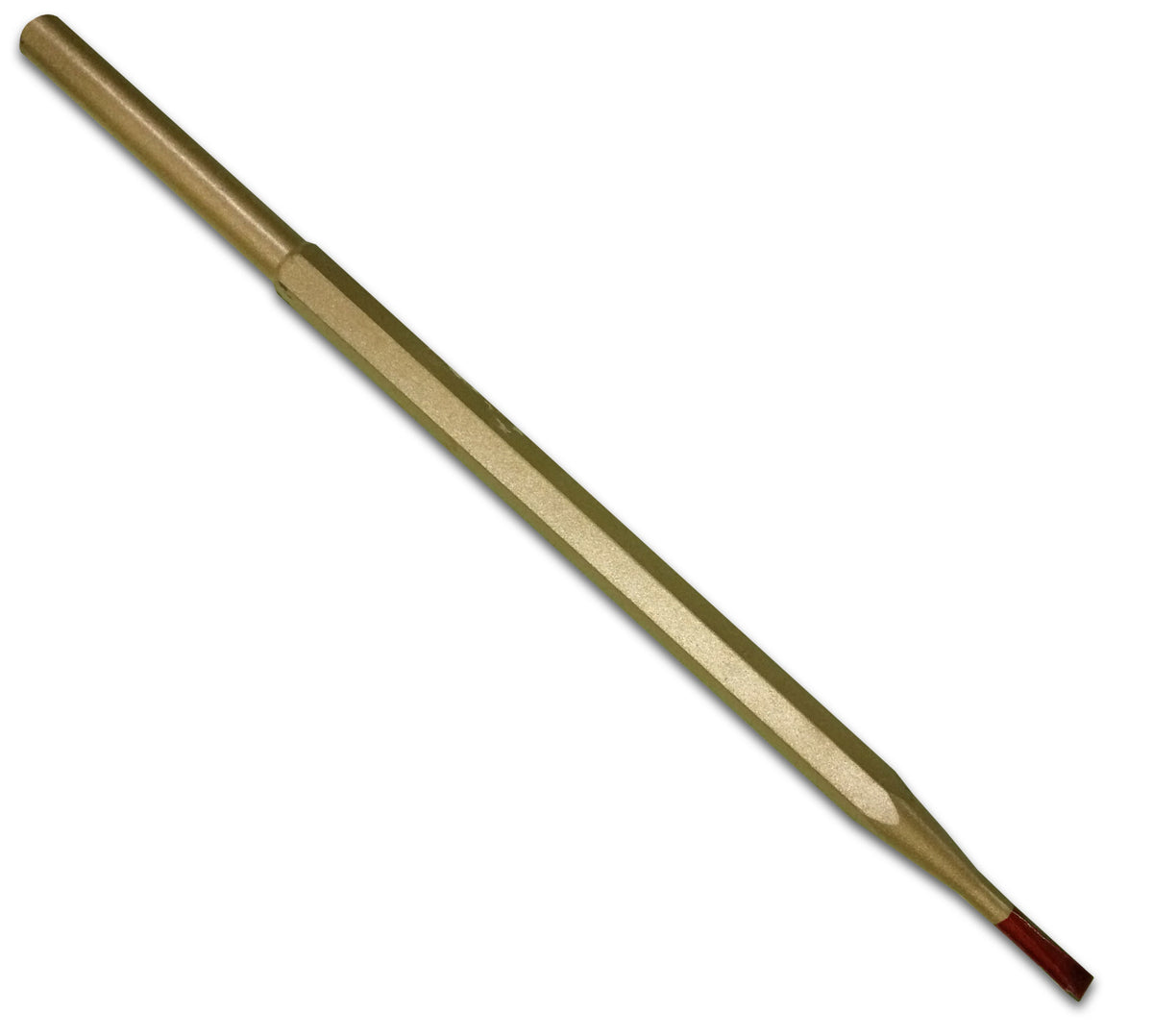 Cinceles planos neumáticos de carburo (vástago tipo E de 7,5 mm)