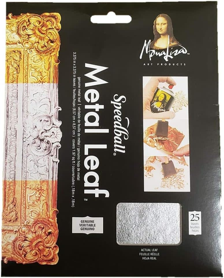 Mona Lisa Daun Logam Tulen