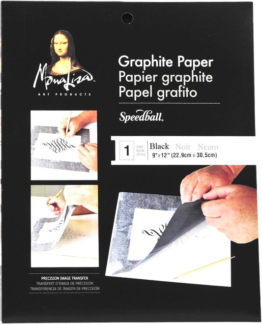 Papel Grafito Mona Lisa 9"x12"