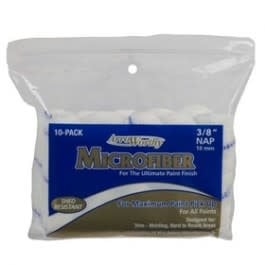 4" X 3/8" MICROFIBER Mini Roller Cover 10 Pack
