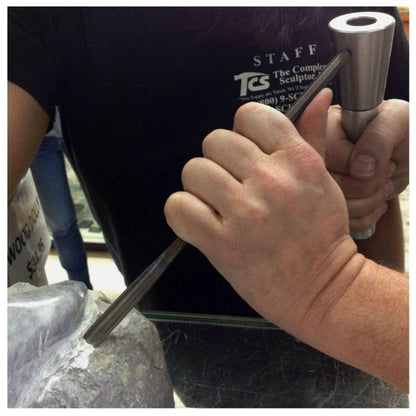 Milani Steel Hand Mini Stone Gouge 8mm