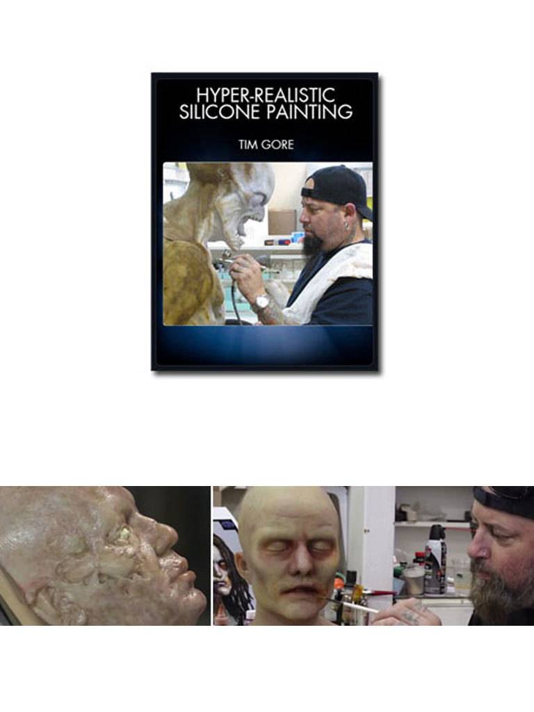 Hyper-Realistic Silicone Painting Tim Gore DVD