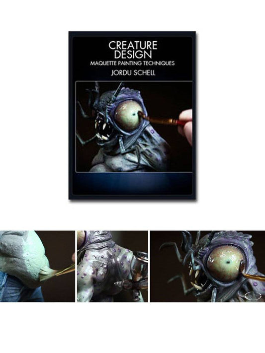 Técnicas de pintura de diseño de criaturas Schell DVD