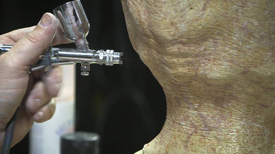 Painting Prosthetic Makeup Appliances - Foam Latex & Silicone Fuller DVD