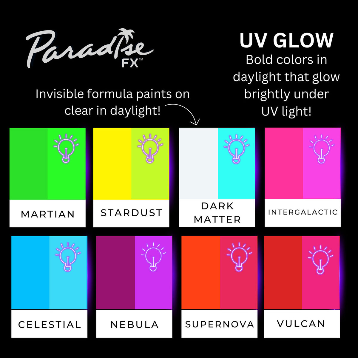 Paradise FX™ Palettes Neon Shades