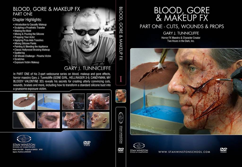 Blood,Gore,Mekap FX Bahagian 1 DVD Tunnicliffe