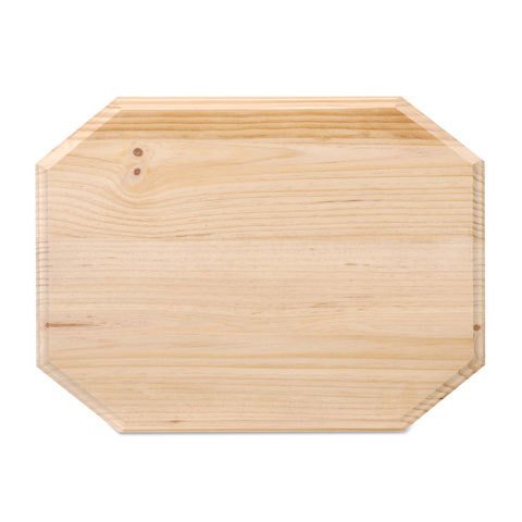 Wood Plaque - Octagon - 9 x 12 inches