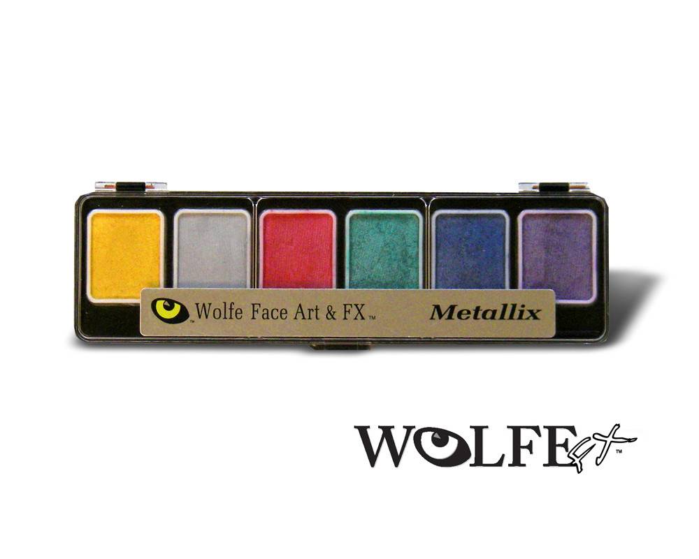 Hydrocolor Metallix 6 Palet Warna