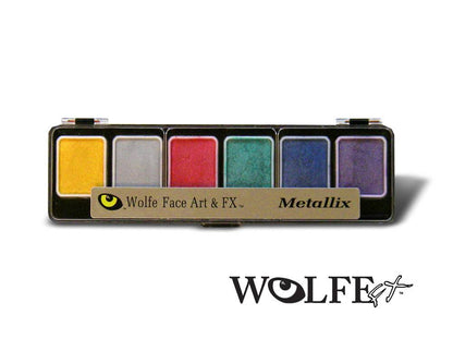 Hydrocolor Metallix 6 Palet Warna