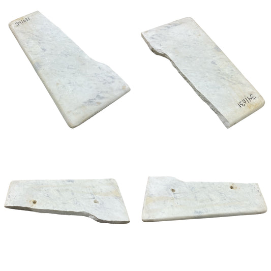 13 paun Carrara Bianco biru/kelabu 1x8x18 #341031