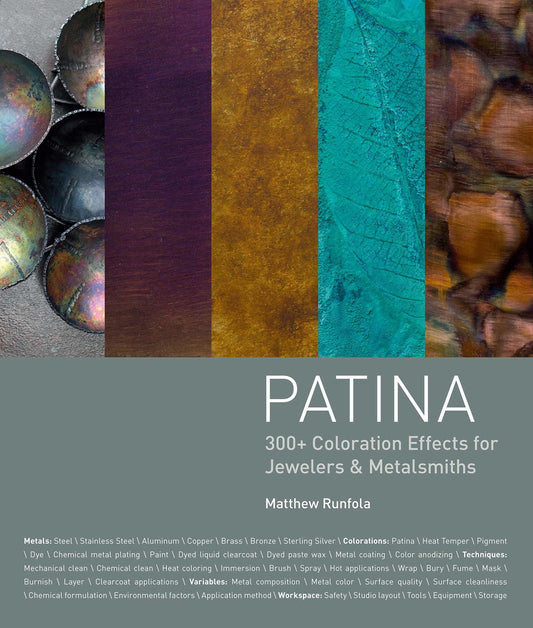 Patina: 300+ Kesan Warna untuk Tukang Kemas &amp; Tukang Logam Kulit Keras oleh Matthew Runfola