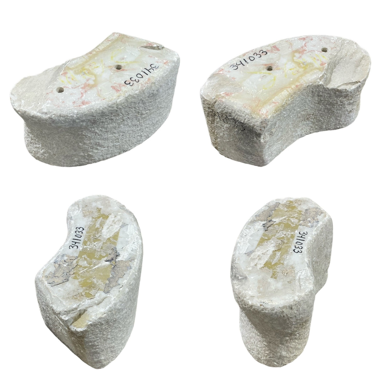 26lb Carrara Bianco azul/gris 5x6x10 #341033