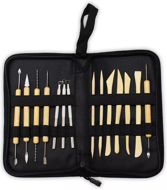 Set Alat Tanah Liat Deluxe 14pc