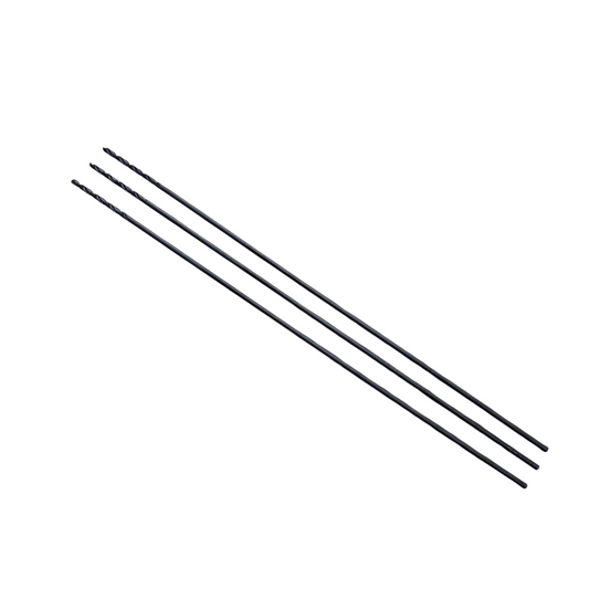 Paquete de 3 brocas para aviones de 1/16 "x 6"