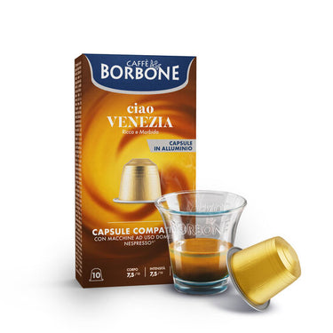 Borbone Alluminio Nespresso Venezia  10pz