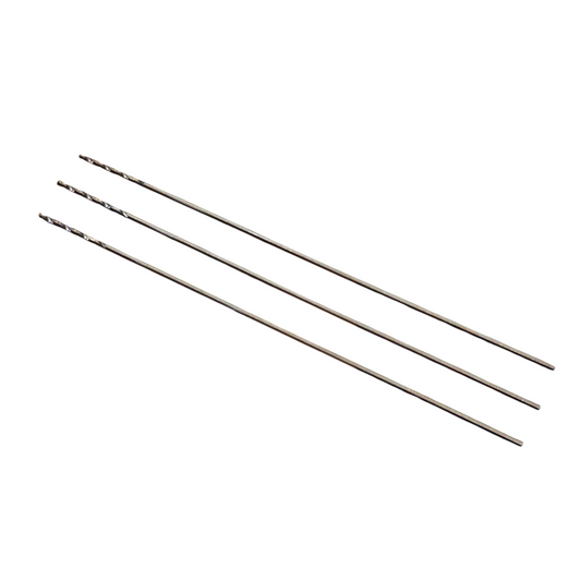 Paquete de 3 brocas para aviones de cobalto de 1/16 "x 6"