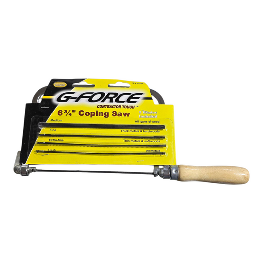 Coping Saw With 5 Blades