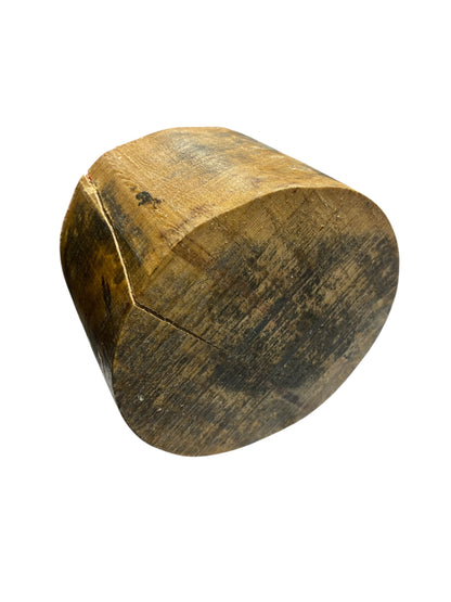 Pear Wood Round Blank 6" X 4"