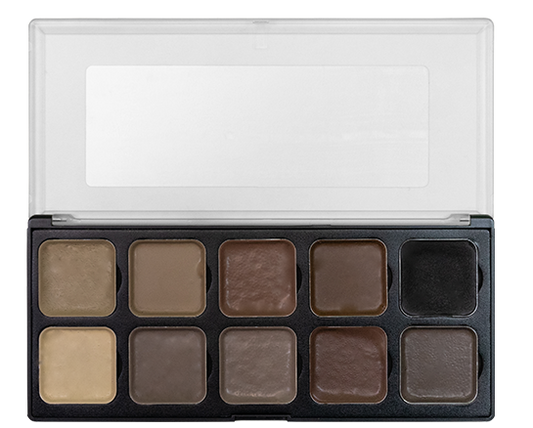 Encore Hair & Beard Palette - Light to Dark