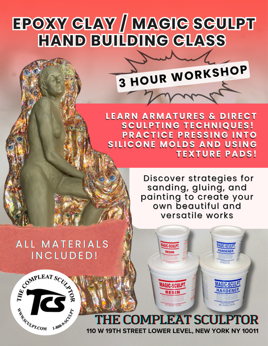 261203 Epoxy Clay Hand Building Class December 3rd 5:30-8:30pm