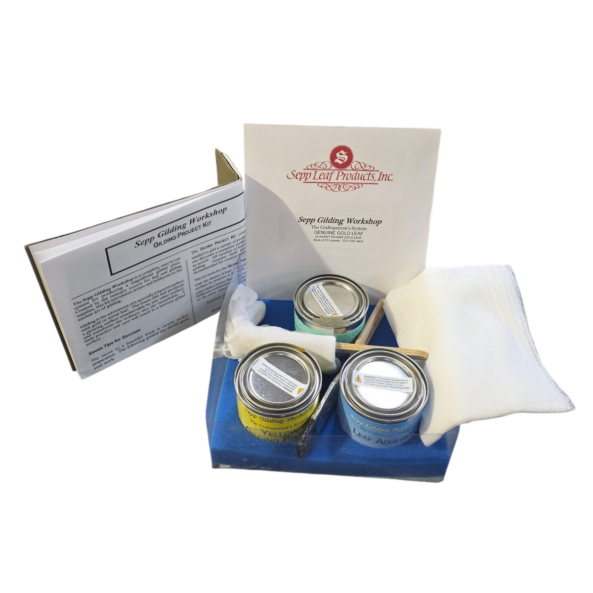 Kit Penyepuhan Lengkap Daun Emas Tulen