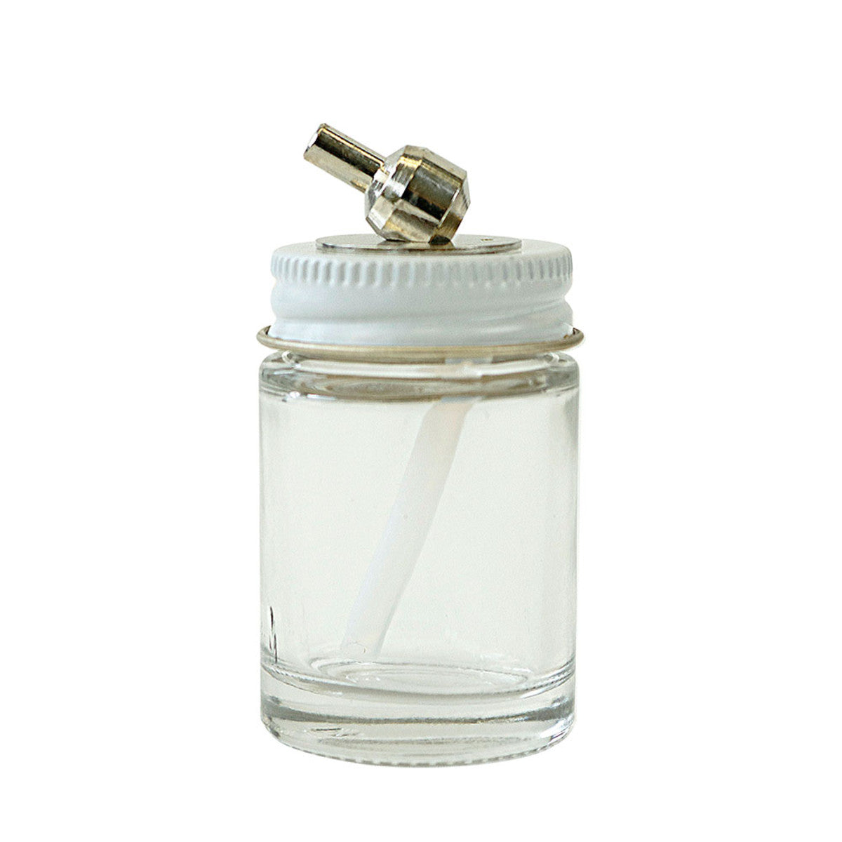 Pemasangan Botol Kaca Untuk Berus Udara H 1oz