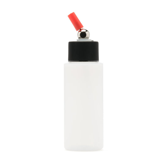 Botol Lutsinar Kekuatan Tinggi 2 oz / 60 ml Silinder Dengan Penutup Penyesuai
